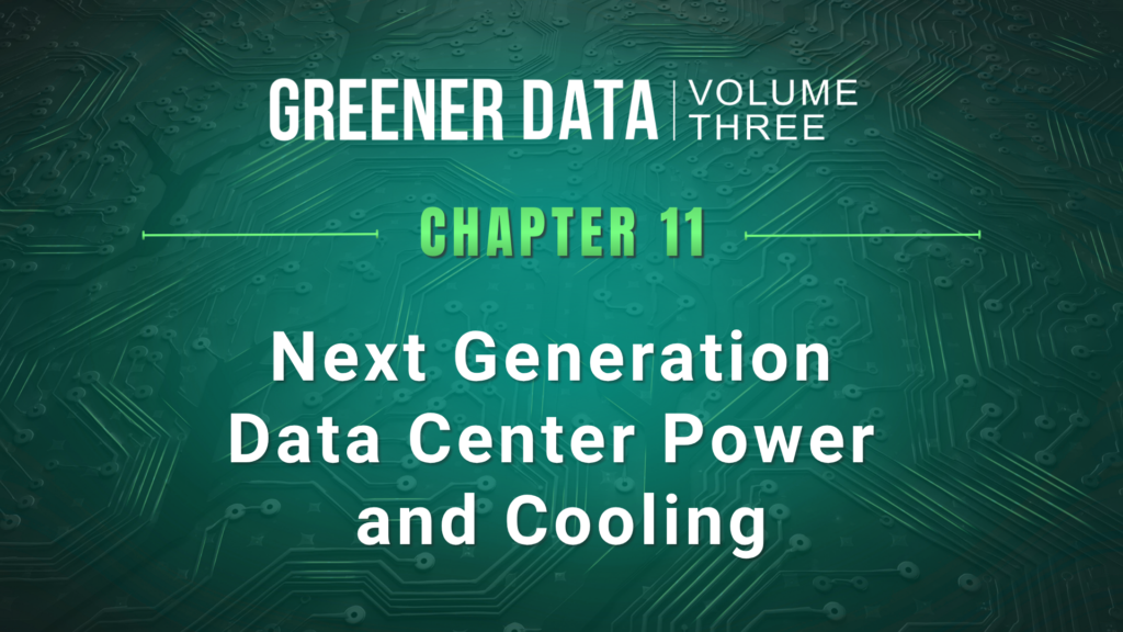 Next Generation Data Center Power and Cooling