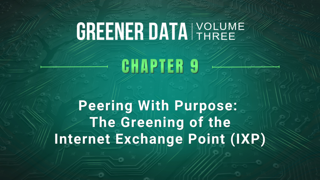 greening internet exchange point