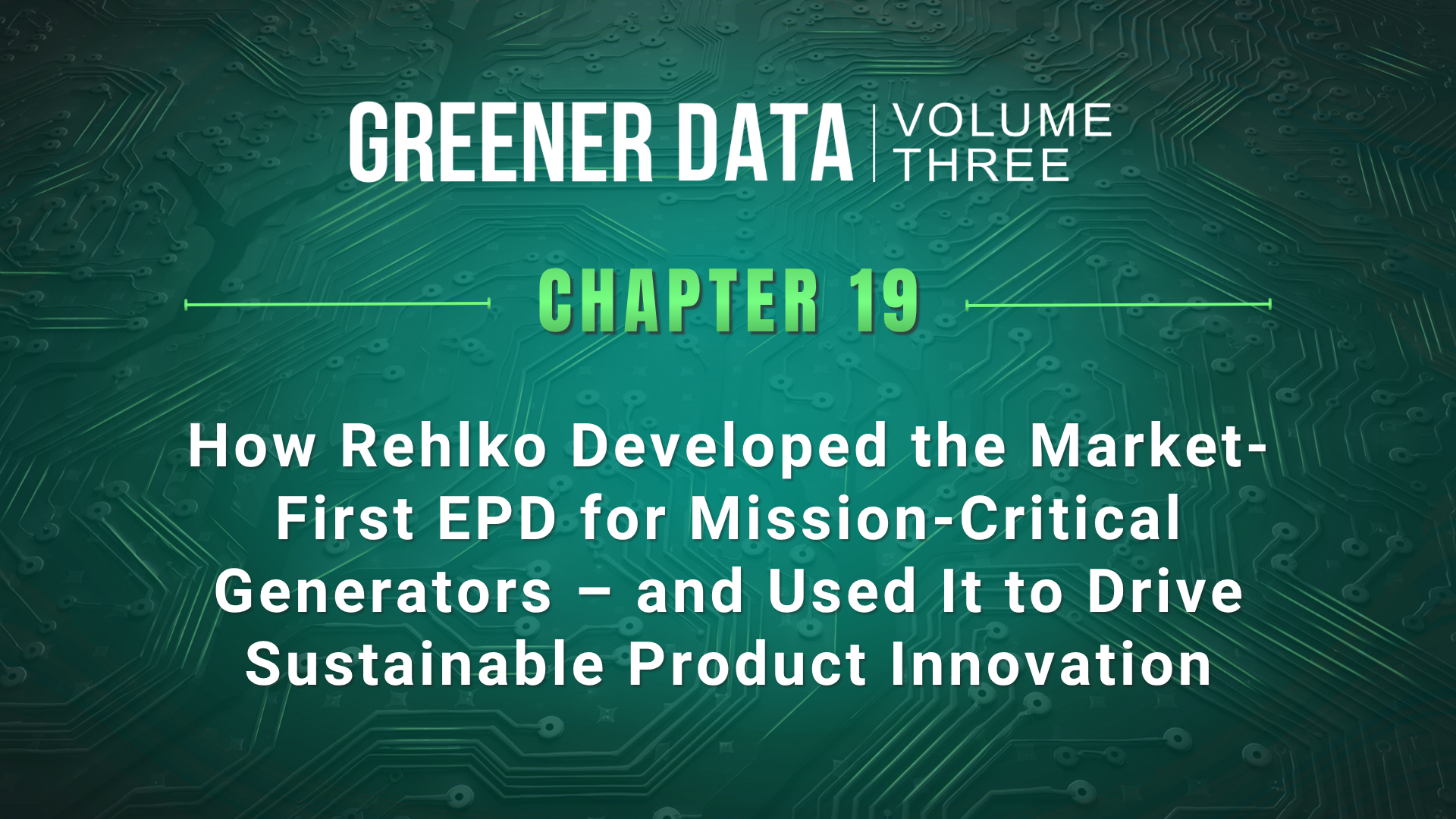 greener data volume Environmental Product Declarations for Data Centers