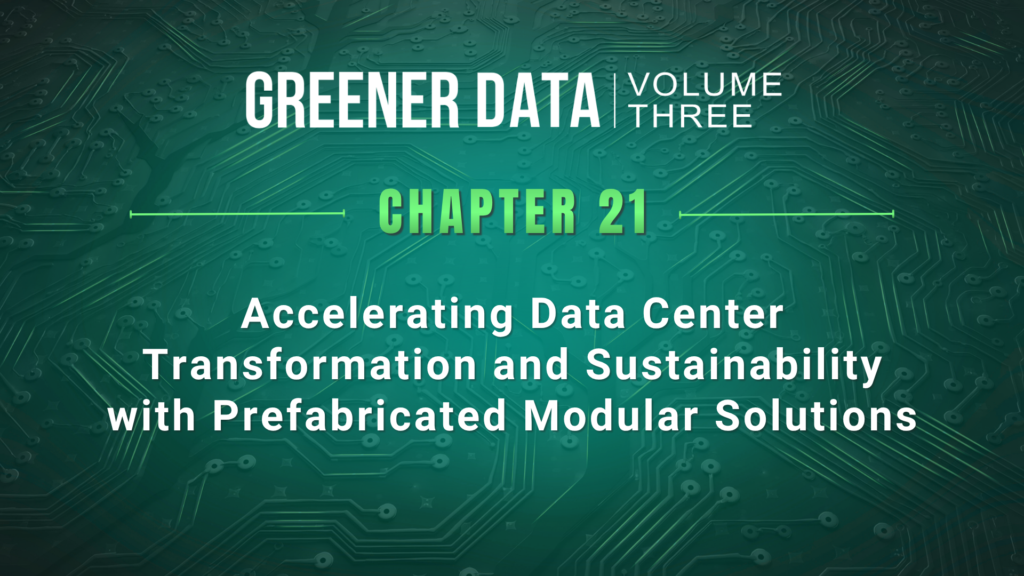 greener data prefabricated data centers